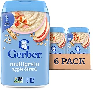 Gerber Stage 2 Multigrain Apple Cereal (6-Pack): Introducing New Flavors and Textures