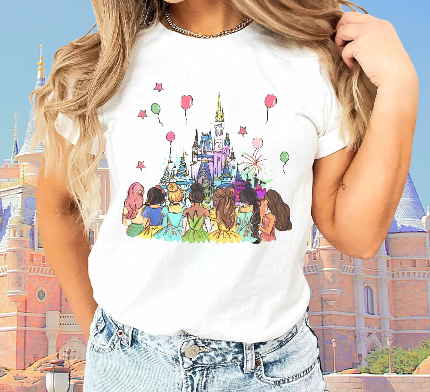 Magical Shirt for Women: Magic Kingdom Princess Tshirt Princess Shirt Family Vacation Trip Tee - Image 5