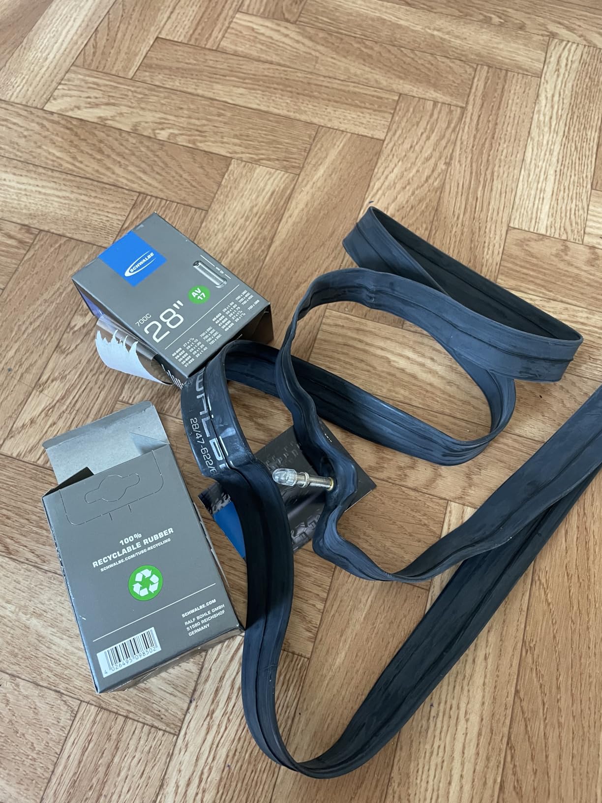 Schwalbe Unisex-Adult, Noir, 29" X 1.5/2.4" - Pack De 50