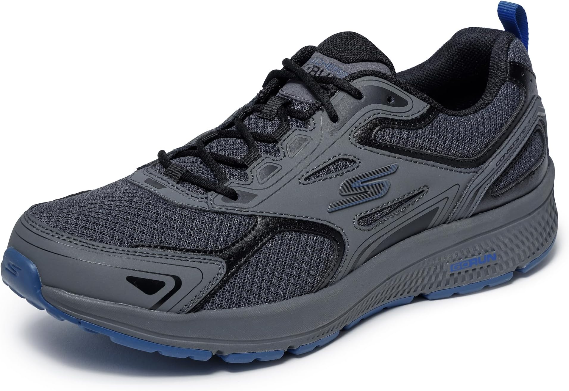 Men's Go Run Consistent - Athletic Workout Running Walking Shoe Sneaker with Air Cooled Foam