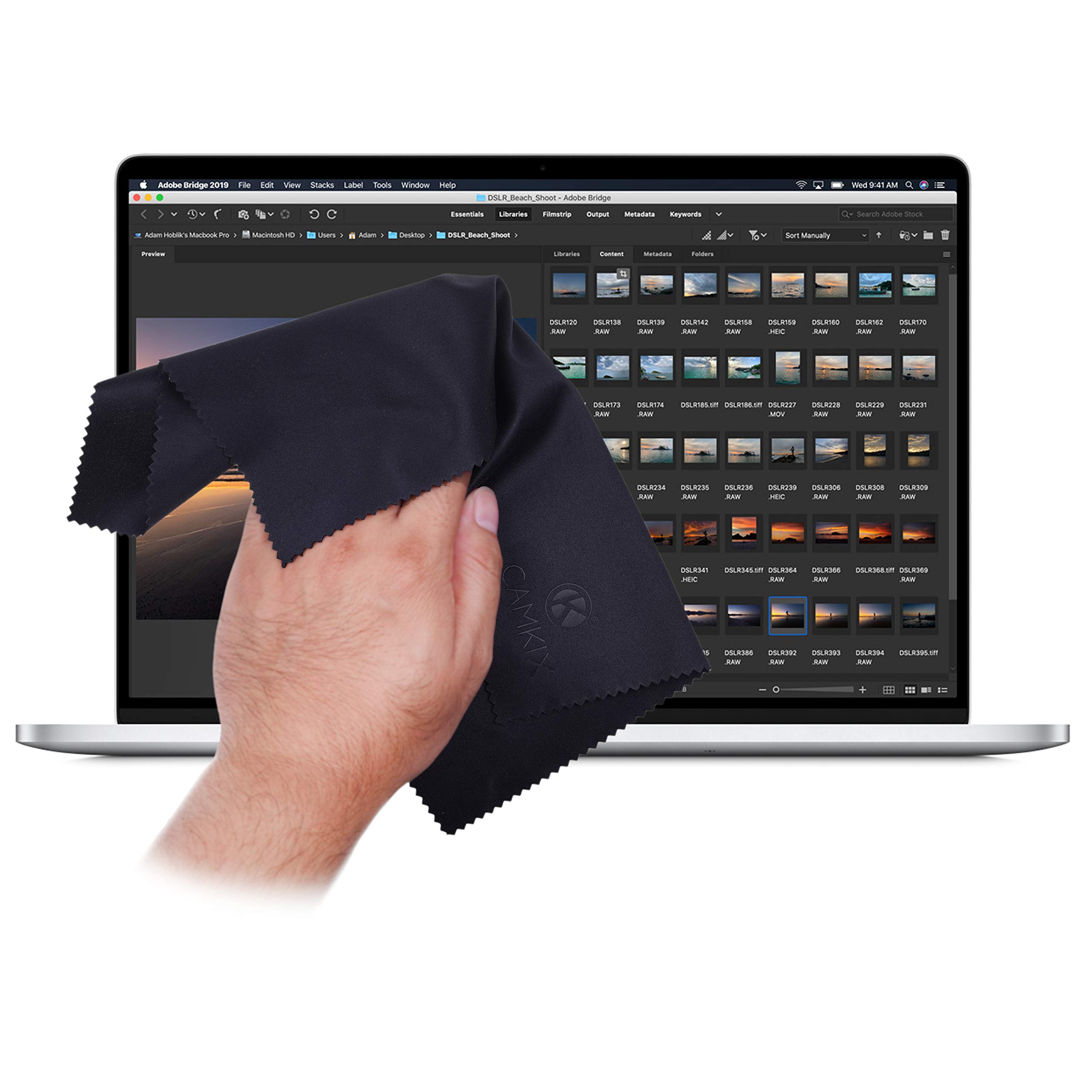 Schermreinigingsdoekje compatibel met MacBook Pro 13, MacBook Pro 14