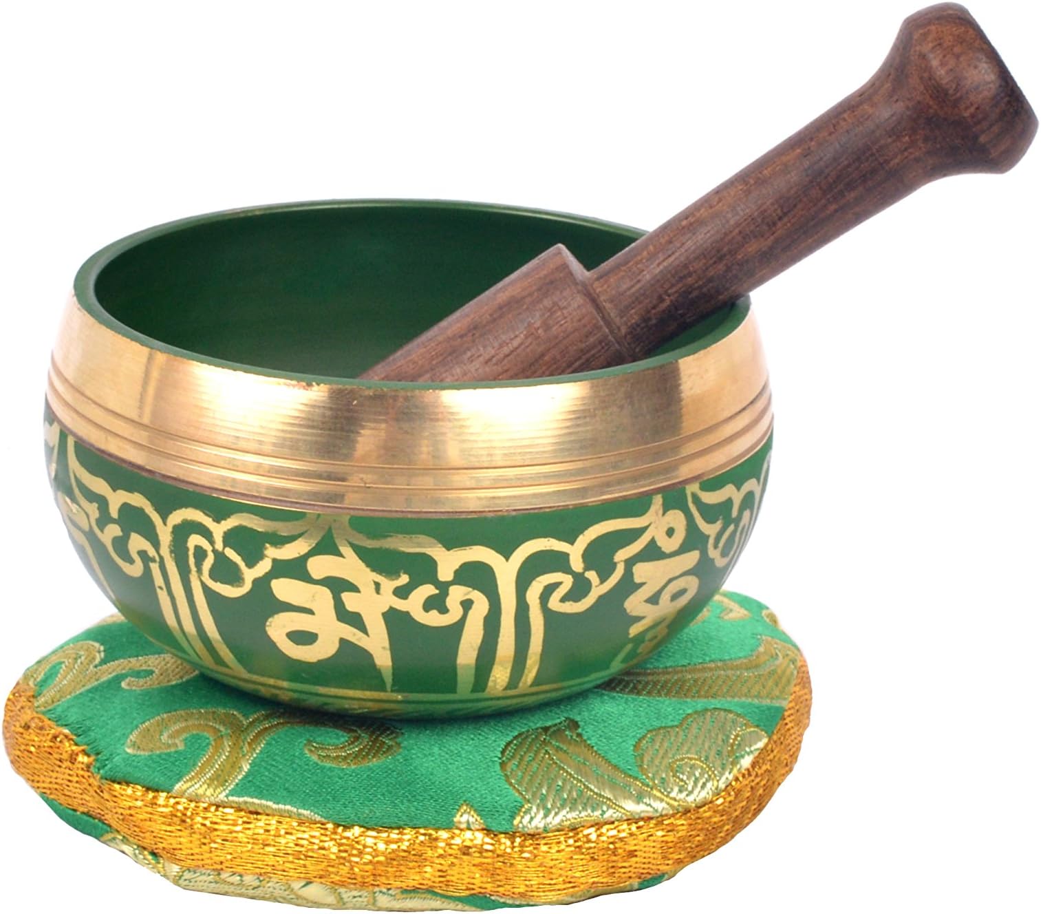 Piatti Tibetani Tingsha - 6.2cm Con Simbolo OM Mane Padme Hum, Per Meditazione - Foto 13