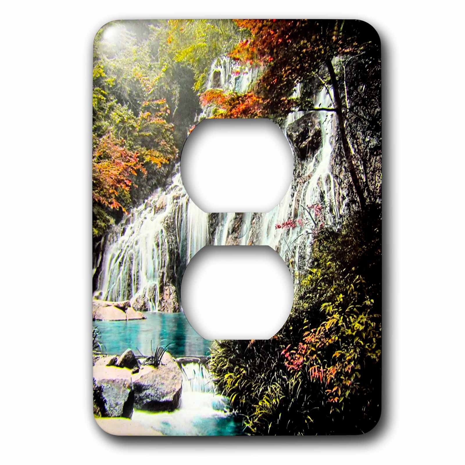 2 prises de courant 3dRose lsp_246728_6 pour plaque murale double