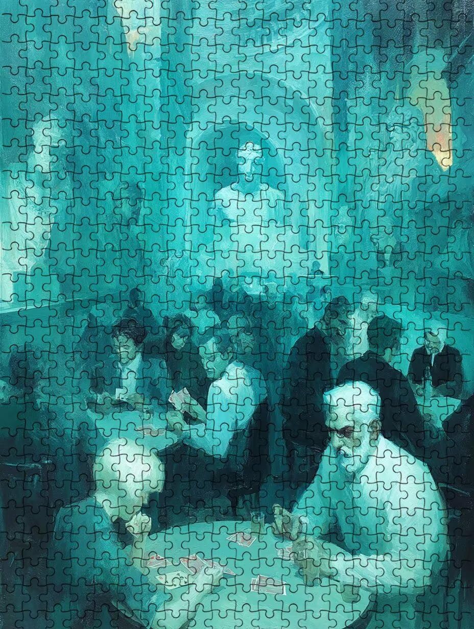 Architektonische PersöNlichkeiten Puzzle 3000 Teile Erwachsene, Jigsaw Puzzle 3000 Teile, Komplex Herausfordernd Puzzles, Klassische Puzzles, Familie Spiele, für Wanddekoration und Geschenke FNKL2-591
