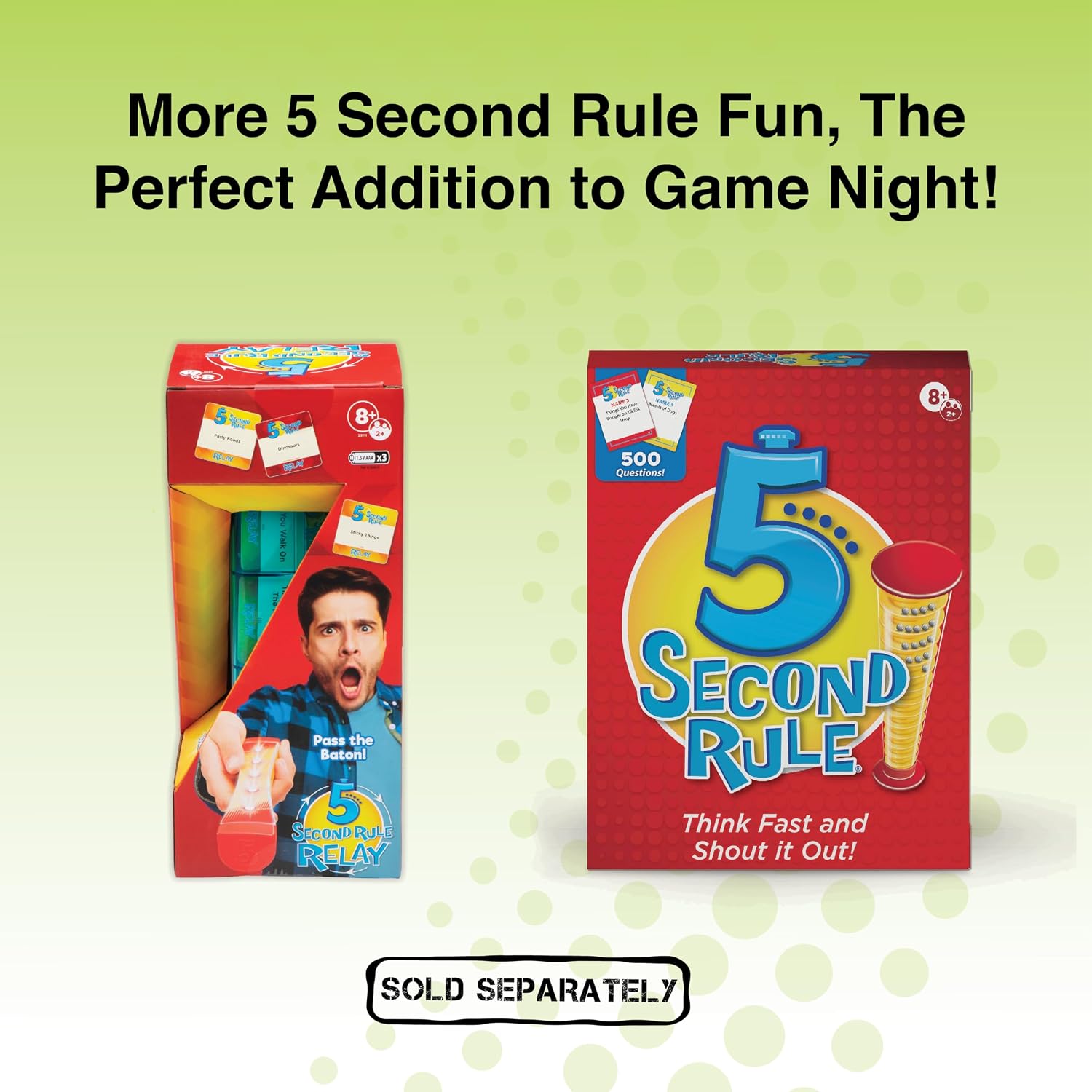 5 Second Rule Uncensored Card Games for Adults - Adult Card Games for Game Night, Travel, Funny Adult Card Game & Icebreaker, Game Nights, Think Fast and Shout Out Answers, Ages 17+ 7 813seZT8 SL. AC SL1500