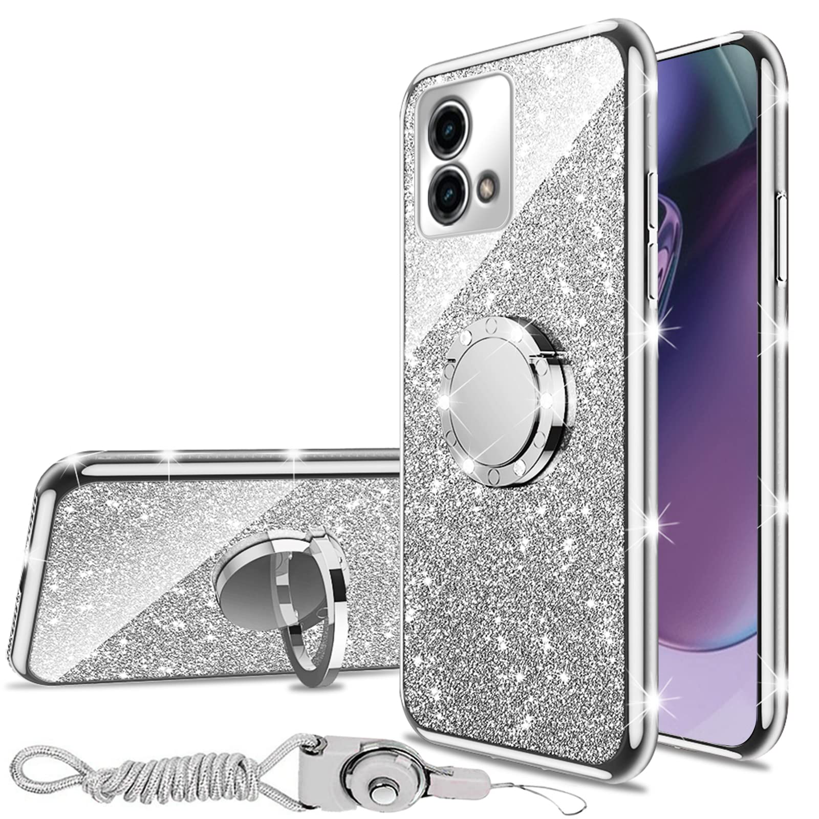 BENTOBEN Moto G Stylus 5G Case - Slim Fit, Glow in the Dark