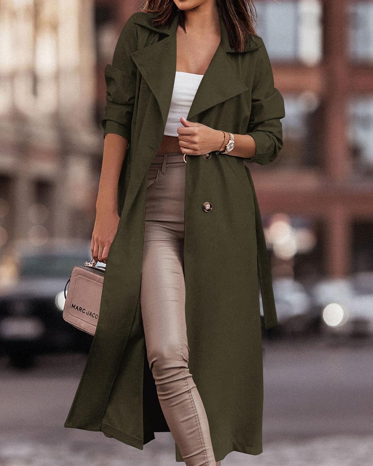 未使用 Kirov SHAREEF OVER SIZE TRENCH COAT Mavis Oversized Trench - Khaki – The Frankie Shop
