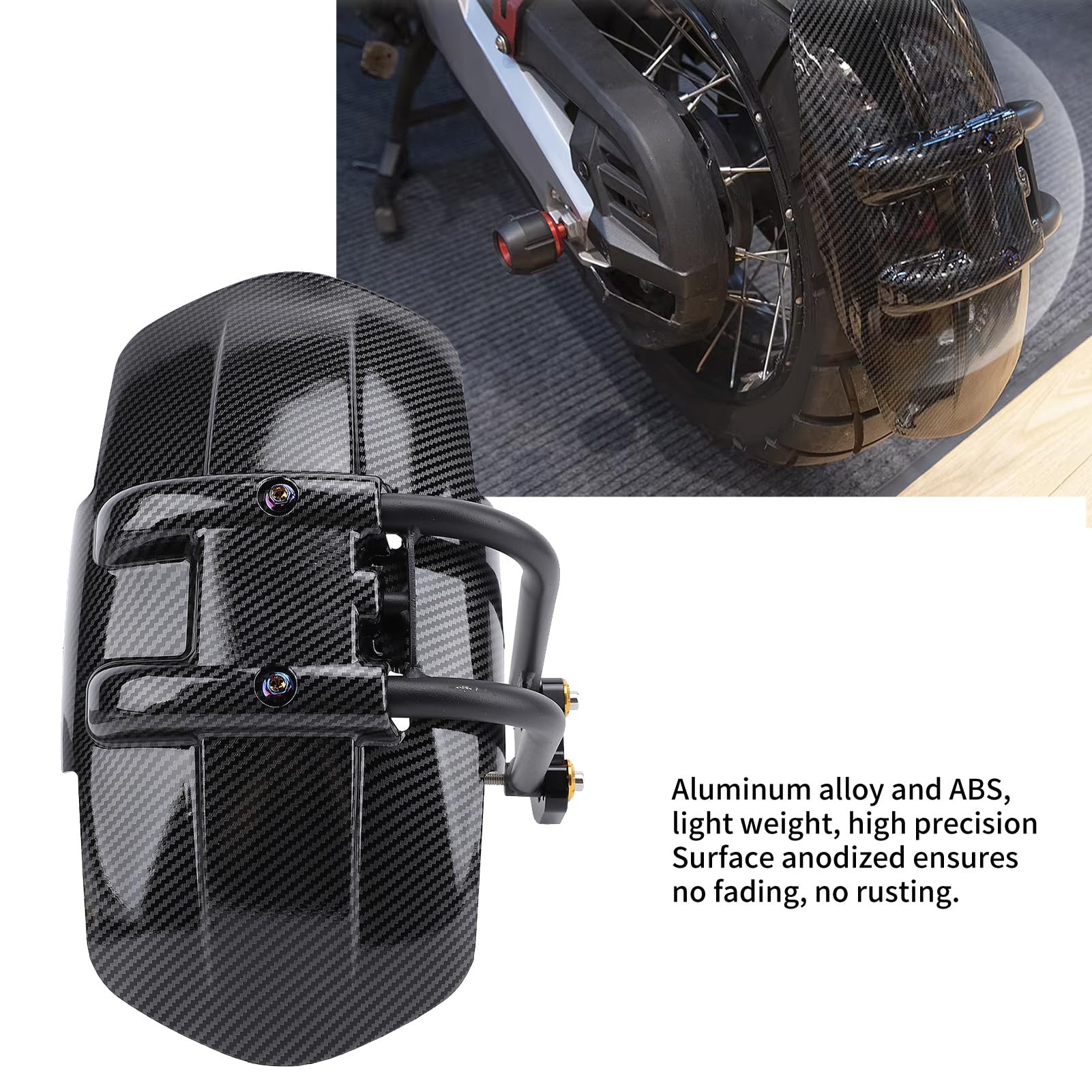 Garde-boue Arrière Et Pare Chaîne Ermax Pour Honda XADV 2017-2020