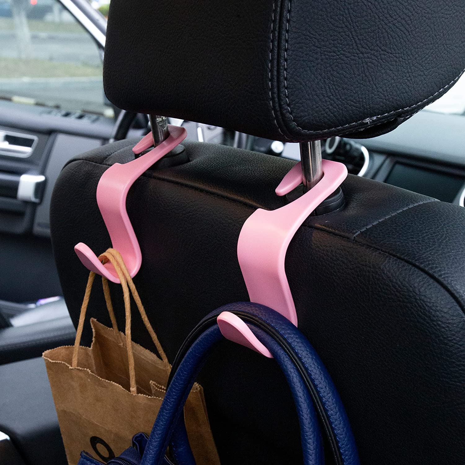 Amazon.co.jp: 4個セット ヘッドレストフック車用シートフック車内収納 