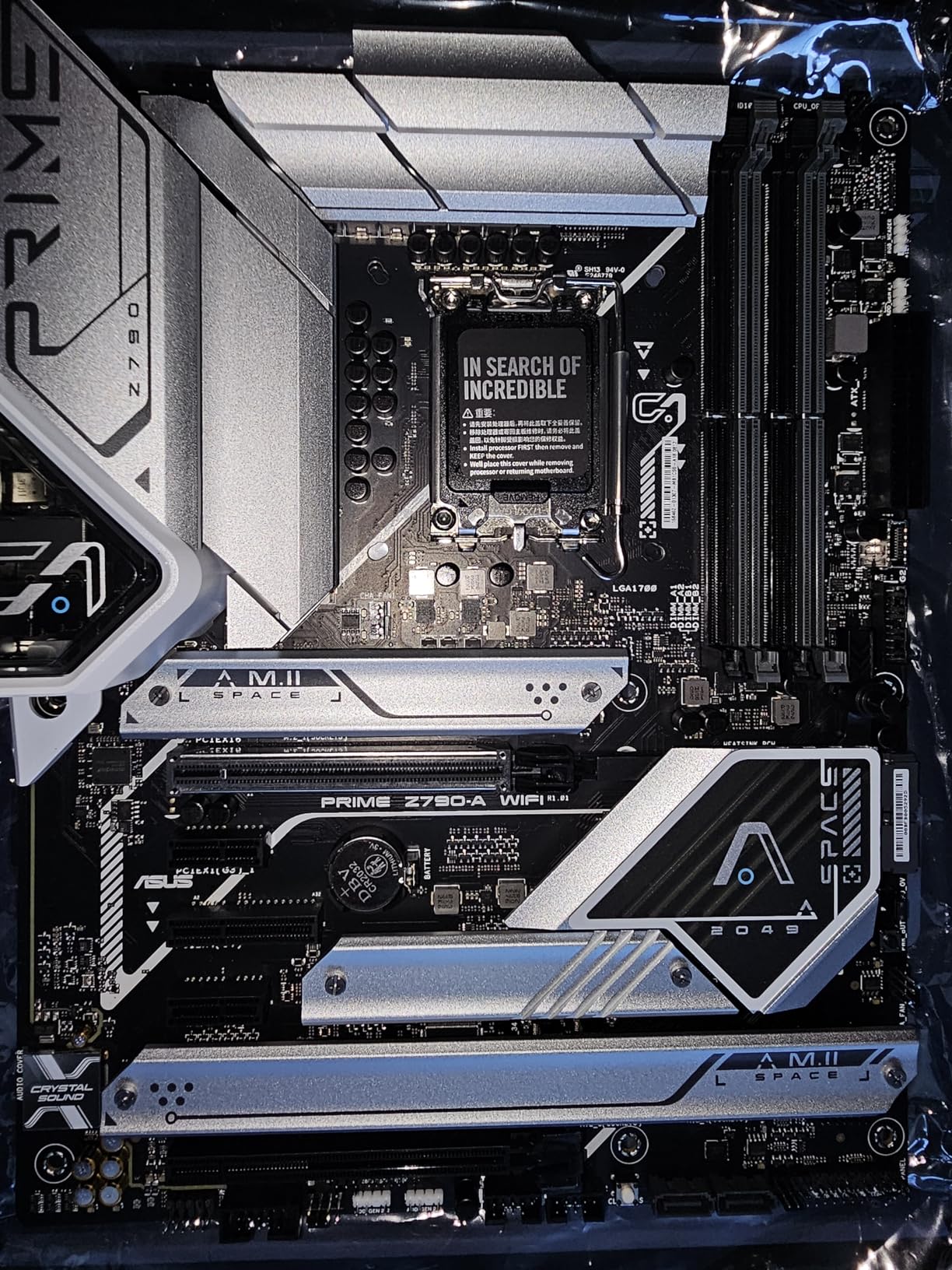 asus proart z790-creator motherboard with thunderbolt