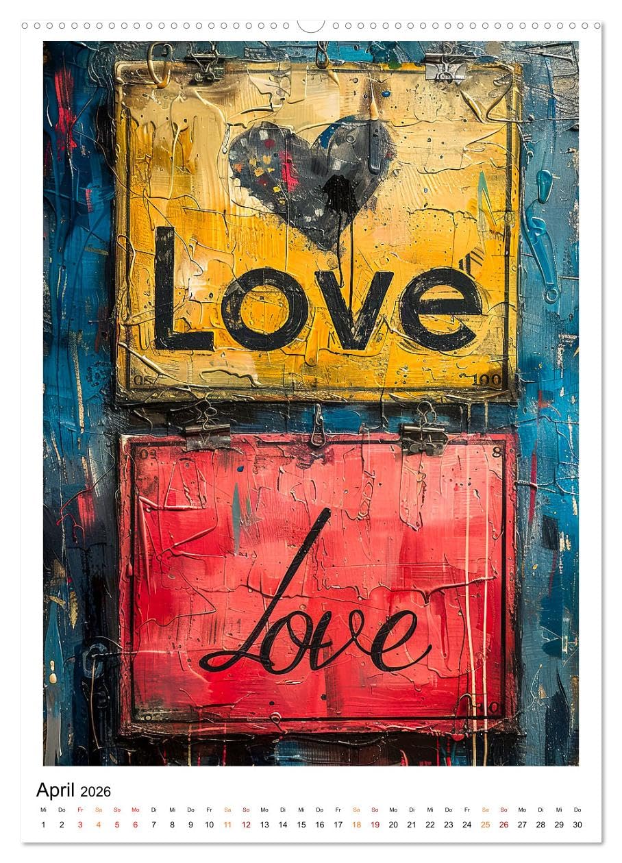 Liebe - sag ja (hochwertiger Premium Wandkalender 2026 DIN A2 hoch), Kunstdruck in Hochglanz: Die Magie der Liebe. (CALVENDO Kunst)