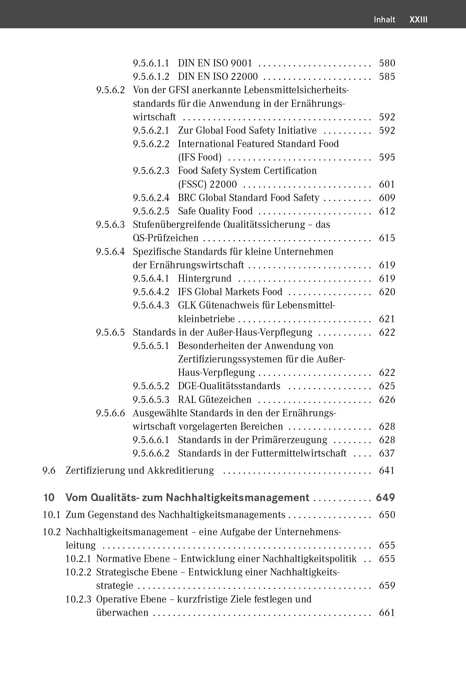 Qualitätsmanagement in der Ernährungswirtschaft: Qualität, Sicherheit und Nachhaltigkeit umsetzen
