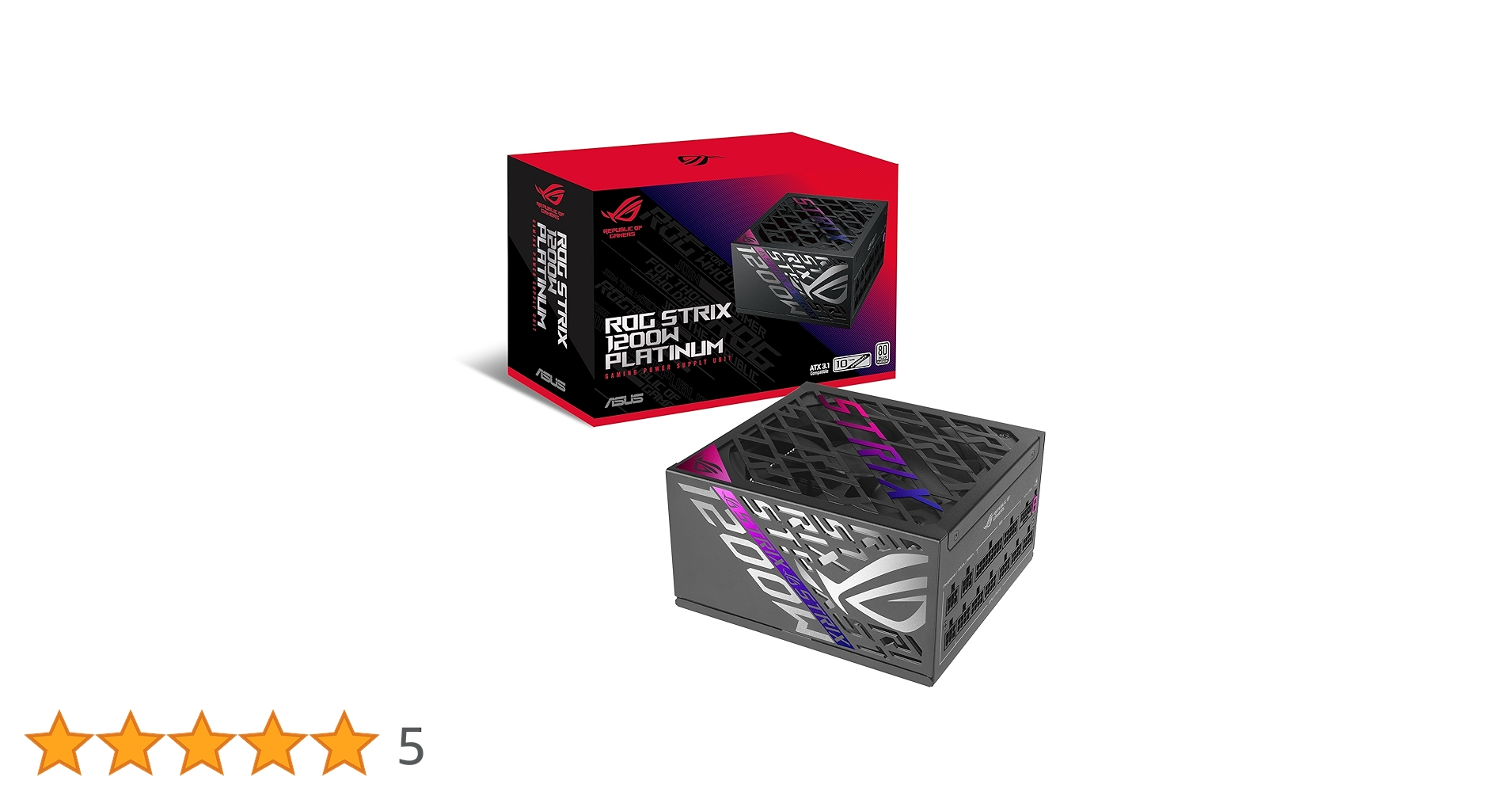 Amazon | ASUS PSU GPU-FIRST 大型のROGヒートシンク 0dB