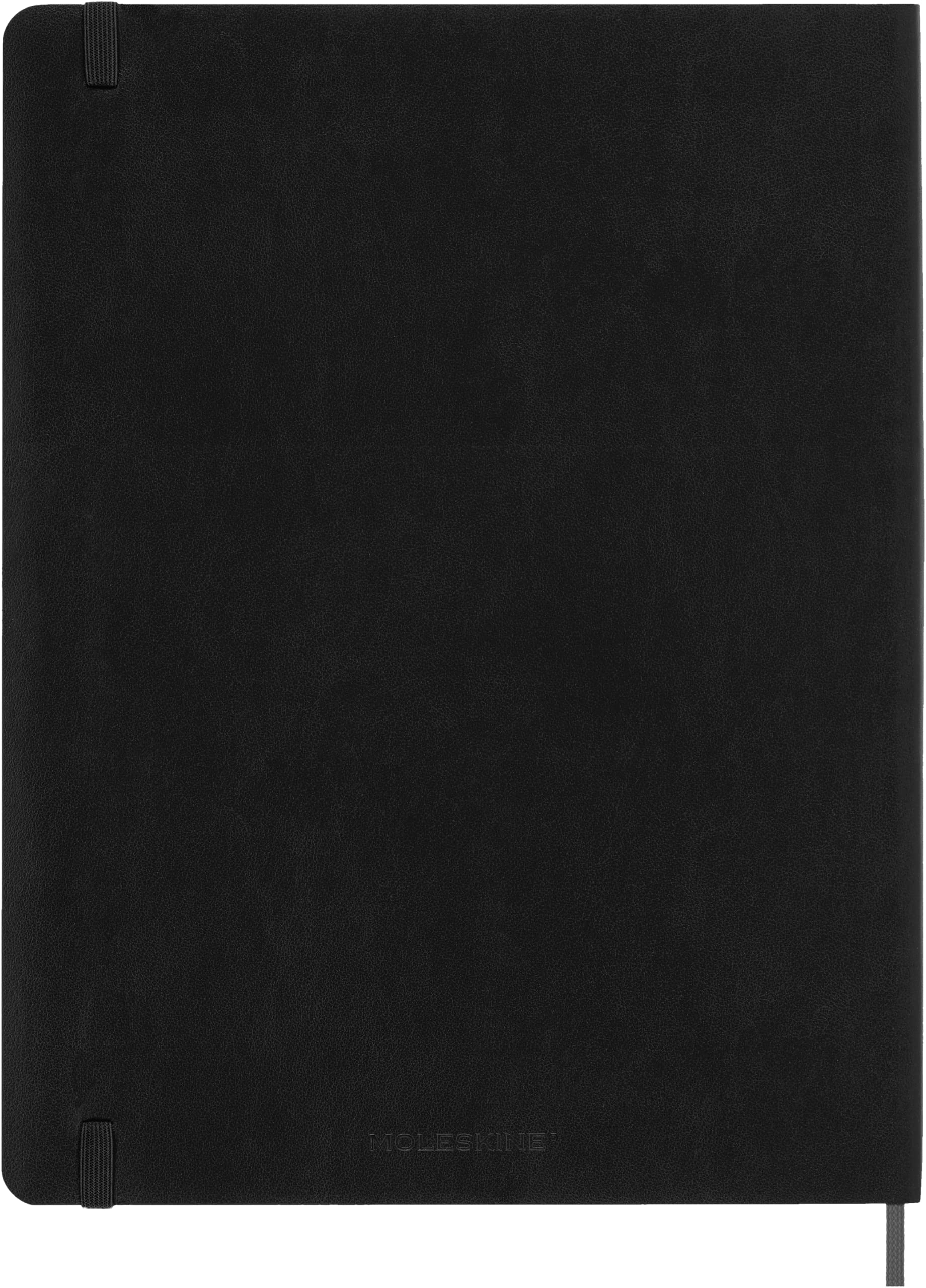 Moleskine Inteligentny notebook, inteligentny system pisania, inteligentny notatnik z miękką okładką, puste strony i elastyczne zamknięcie, format XL 19 x 25, kolor czarny