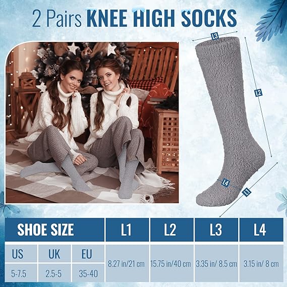 Marcmarcs 2-Pack Middel hoge sokken - Sokken voor dames - Zwart