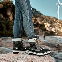 Vista 7 de Aleader - Botas de nieve impermeables para mujer