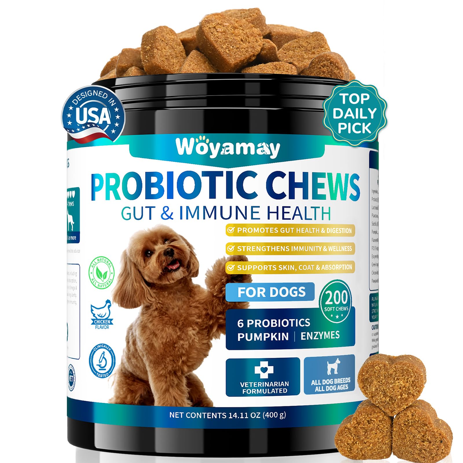 Woyamay Probiotics for Dogs
