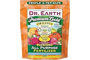 Dr. Earth Premium Gold All Purpose 4-4-4 Fertilizer for Lush, Healthy Growth