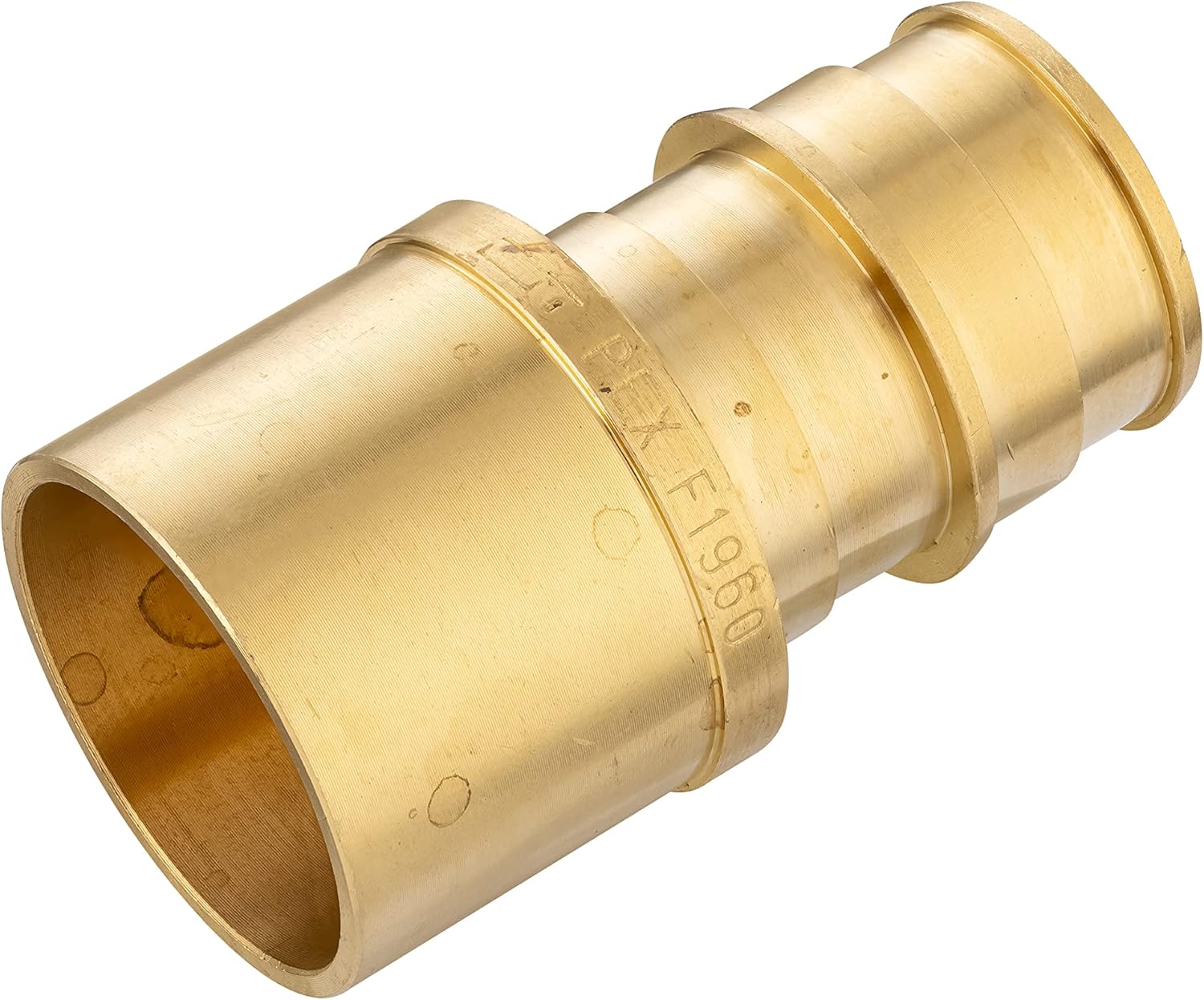 (Pack of 10) EFIELD Pex A Expansion Brass Fittings 3/4"x 3/4" Female Sweat Adapter, ASTM F1960,(PEX1960054)