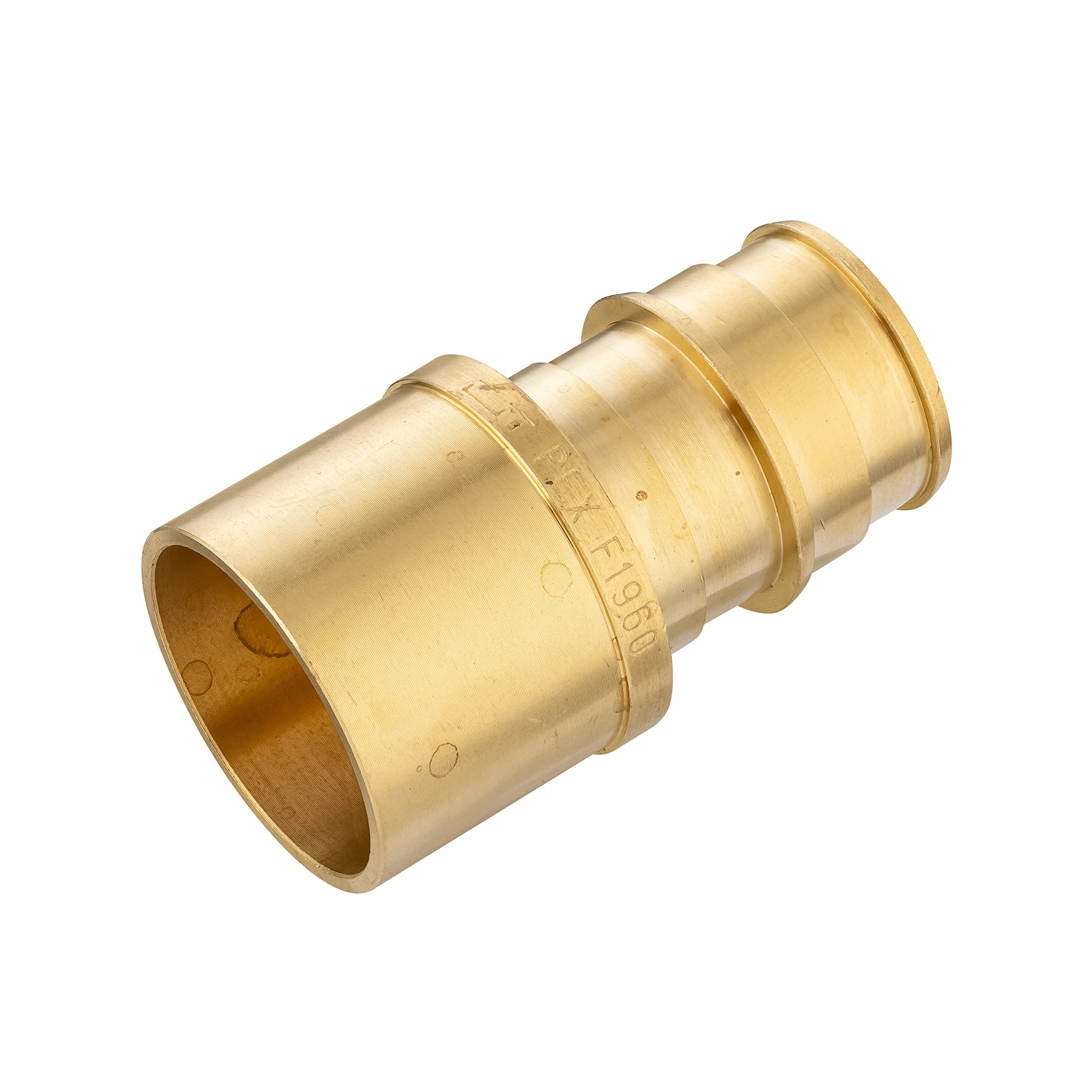 (5 sztuk) EFIELD Pex A pełny przepływ ekspansji mosiężna złączka 3/10.2 cm x 3/10.2 cm żeński adapter potu (nad miedzianą rurą), ASTM F1960
