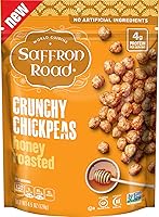 Vista 11 de Saffron Road Falafel - Snack Crujiente de Garbanzos, 6 oz - Sin Gluten, Sin OGM, Halal, Kosher, Vegano