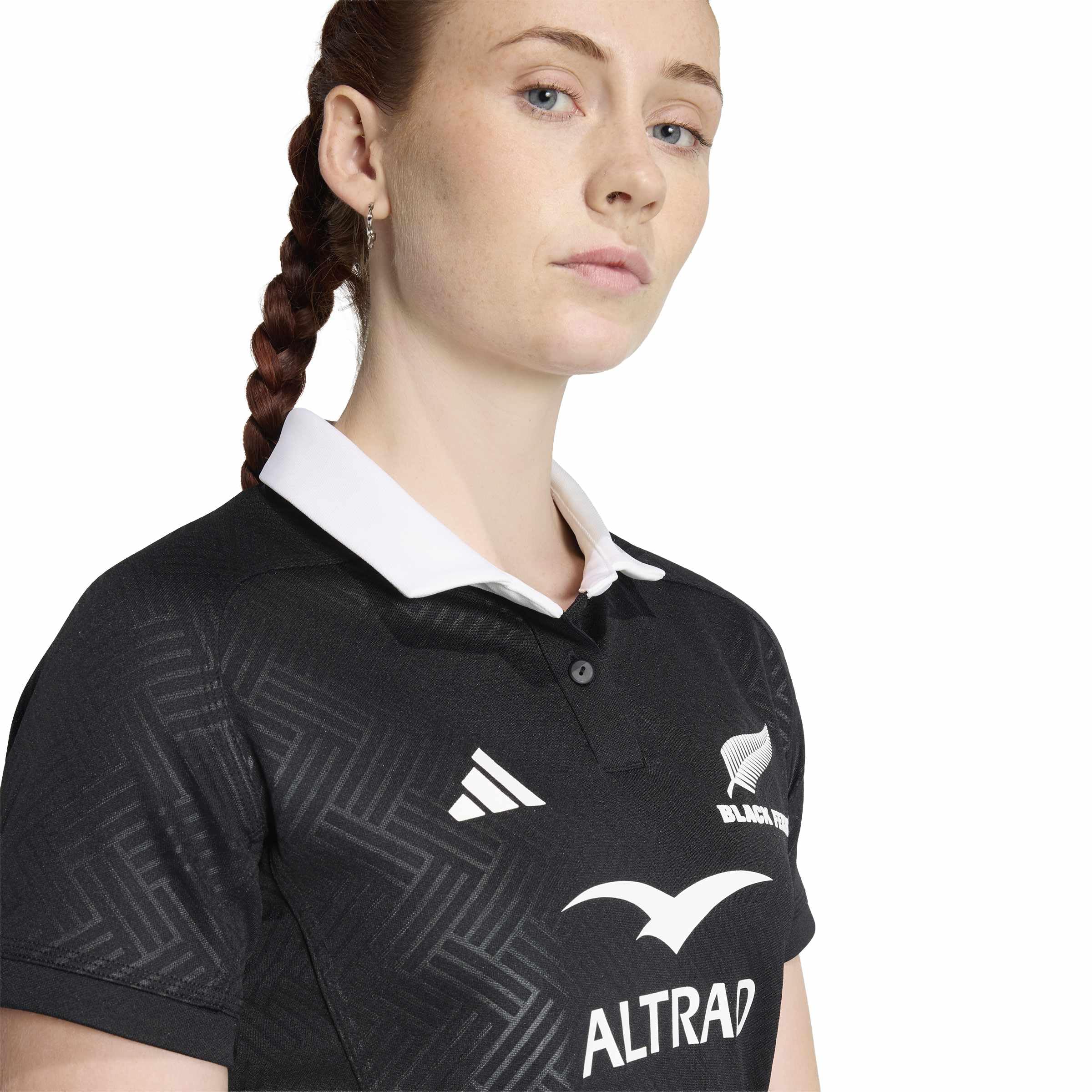 adidas Damen Black Ferns Home Jersey Women Kurzärmelig (1er Pack)