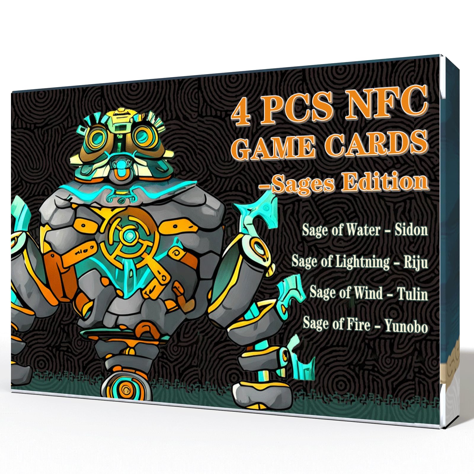 Amazon.com: 4-PCS Sages Edition NFC Cards for TOTK & BOTW : Toys