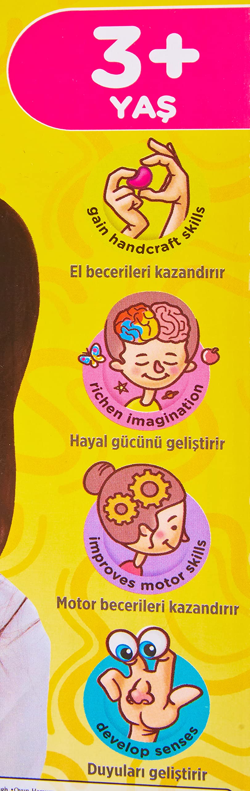 Diğer Dede - Art Craft Eğlenceli Kalıplar 19 Parça (Fentoys 3299)