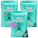 Aunt Fannie\'s Carpet Refresher & Deodorizer Powder, Multi-Purpose Carpet, Rug, and Upholstery Odor Eliminator for Homes with Cats & Dogs, Lavender Scent, 16 oz Refill, Pack of 3