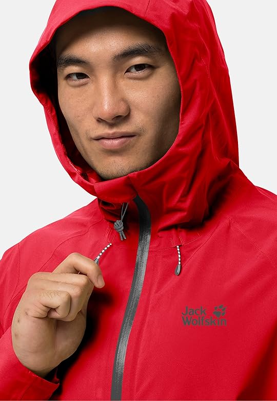 Jack wolfskin coat red Clearance