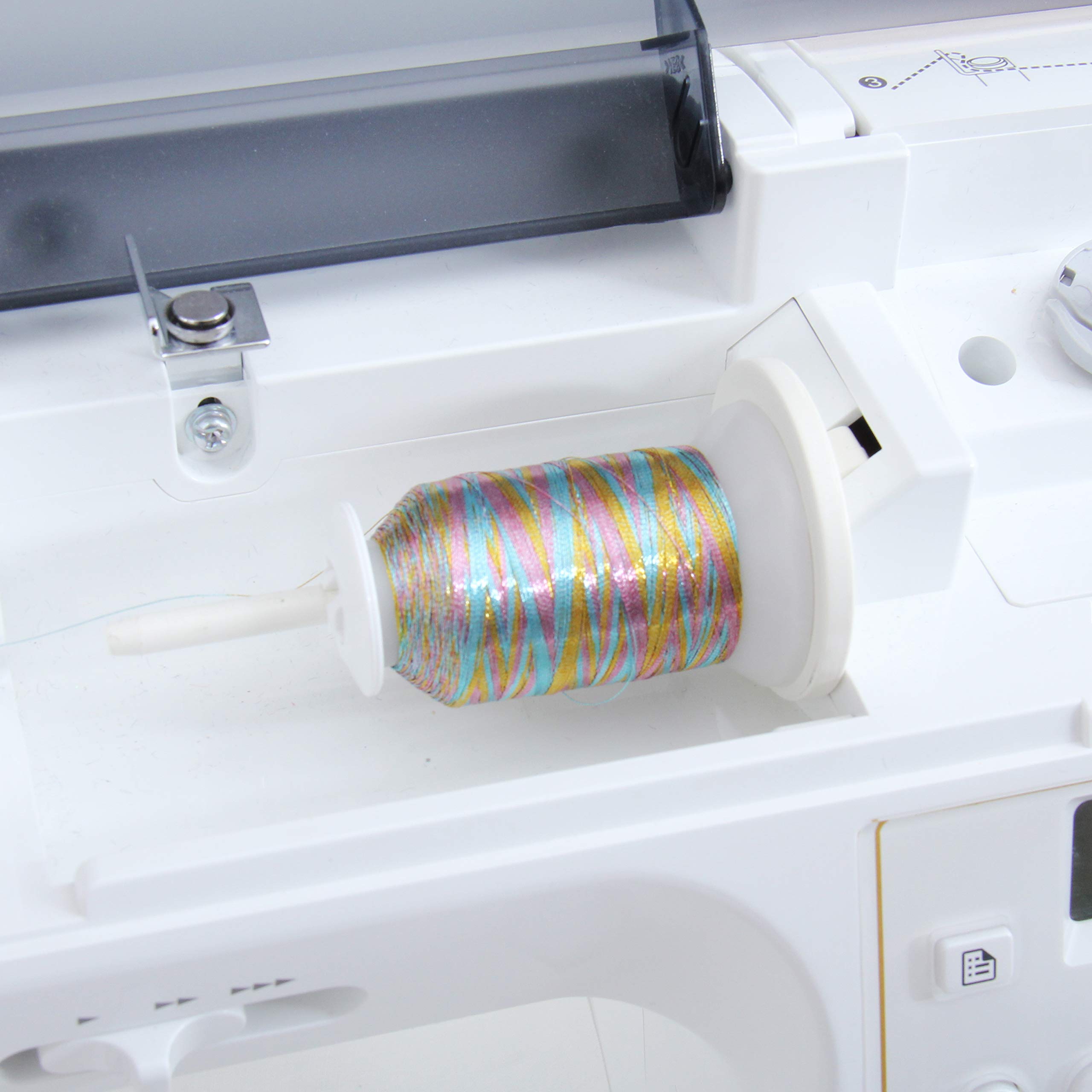 Threadart Hilo metálico – 500 m – 25 Colores