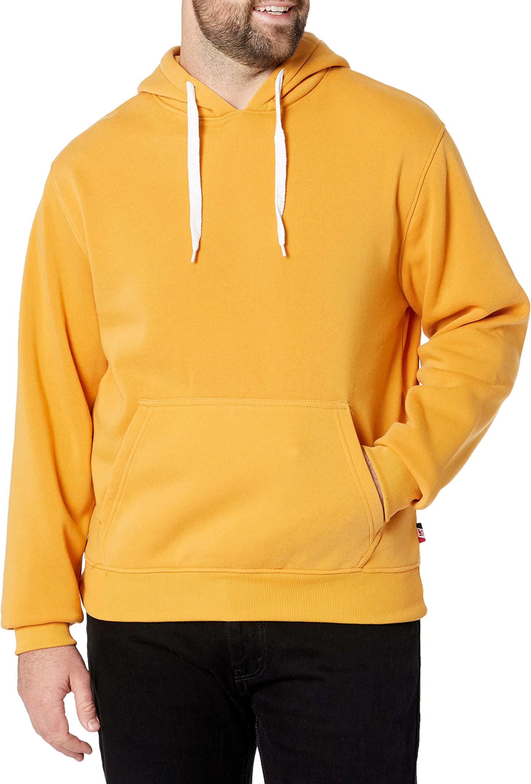 Southpole Men's Active Basic Crew Neck Fleece Pullover In Premium Fabric Sweatshirt