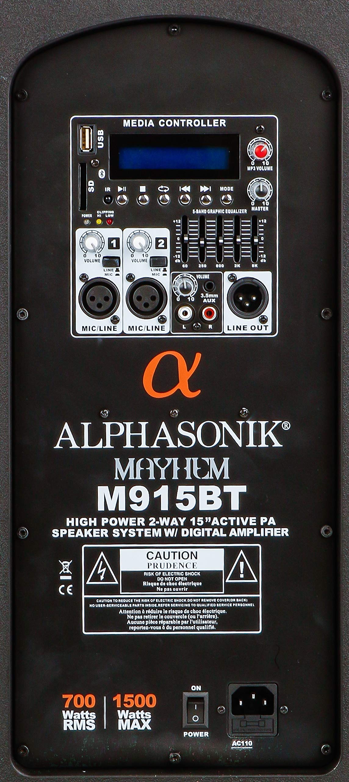 Buy Alphasonik PRO 15" 1500 Watts Mayhem Series High Performance