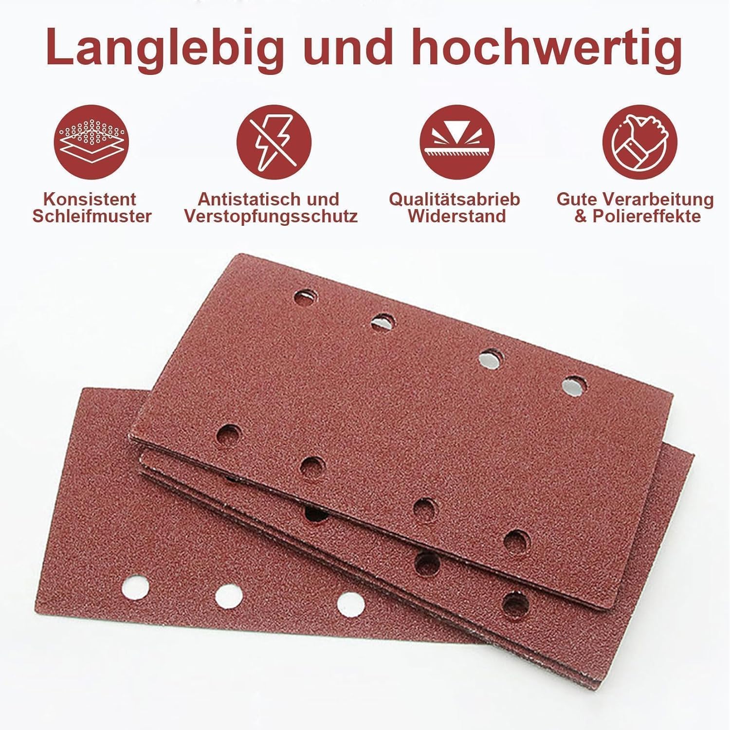 Csiszolópapír készlet különböző szemcseszámokkal