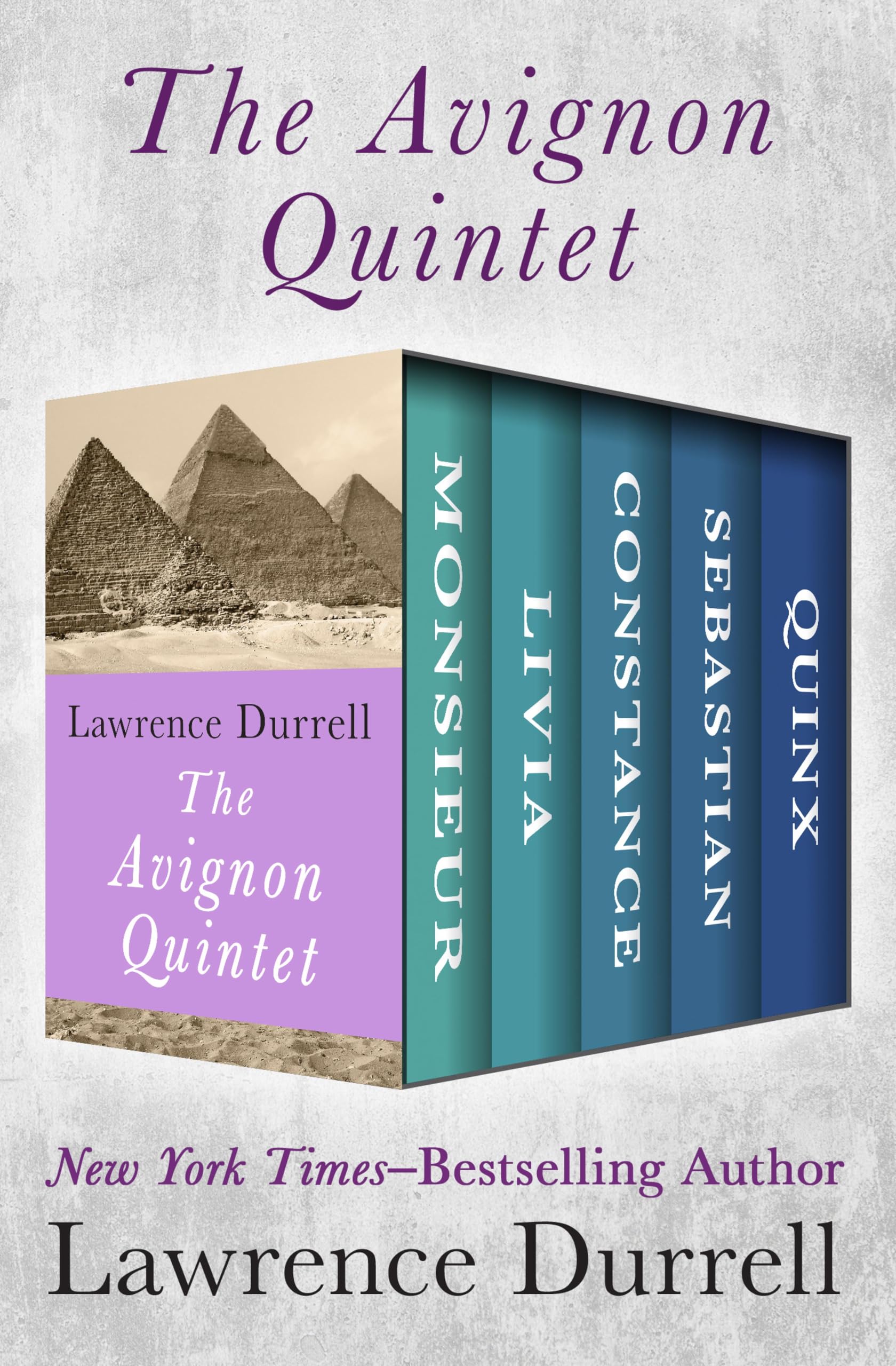 The Avignon Quintet: Monsieur, Livia, Constance, Sebastian, and Quinx