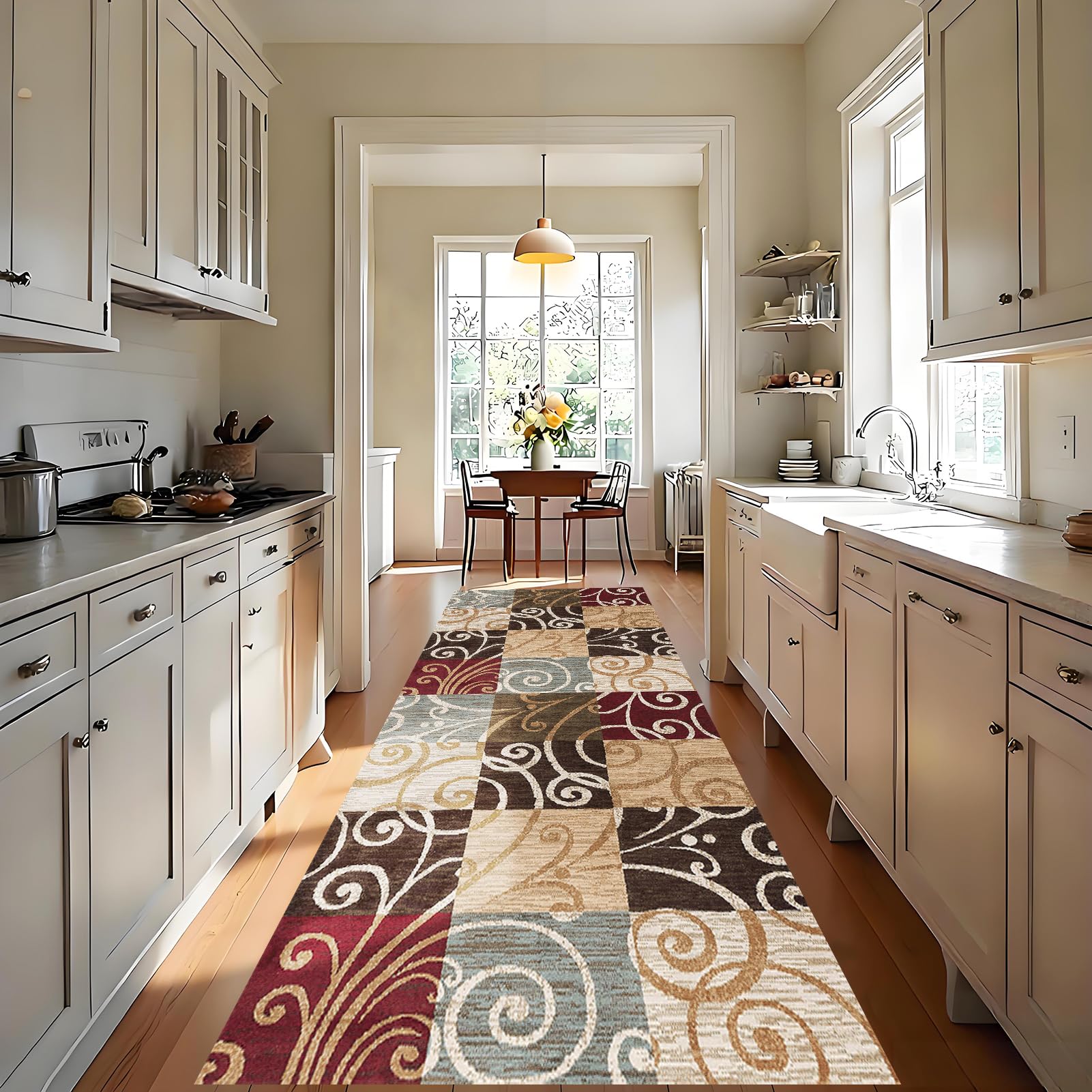 Tapis de Couloir Long, Tapis pour Cuisine Devant évier 40 x 450 cm