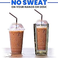 Vista 3 de Frostbuddy To Go Buddy - Vaso térmico de acero inoxidable con aislamiento al vacío de 30 onzas, tazas térmicas para bebidas calientes y frías, vaso