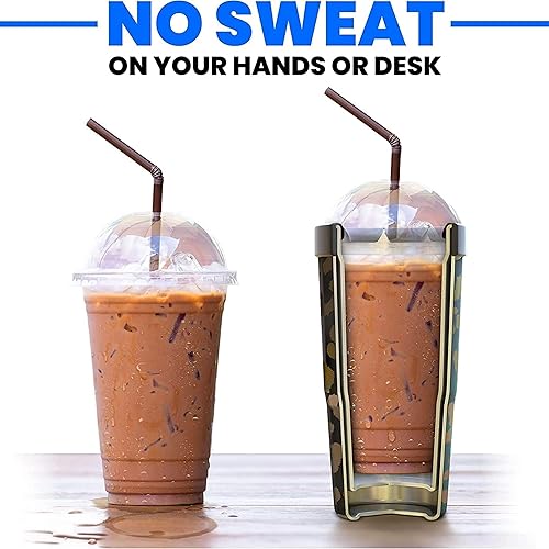 Miniatura 3 de Frostbuddy To Go Buddy - Vaso térmico de acero inoxidable con aislamiento al vacío de 30 onzas, tazas térmicas para bebidas calientes y frías, vaso