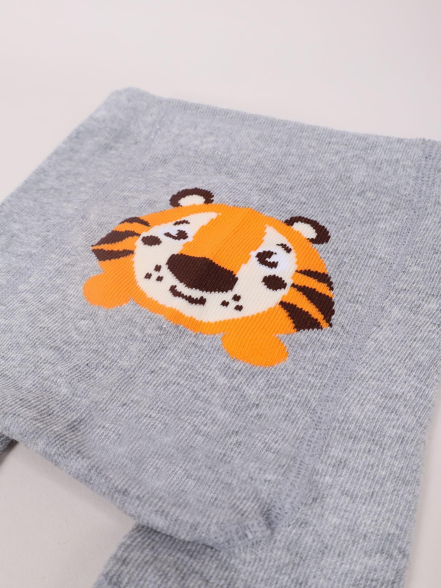 Krabbelstrumpfhosen 3er-Pack – DREI Stück – Dreifacher ABS – Rutschfestes Material – Für Kinder – Babys – Mädchen – Jungen - 75% Baumwolle, 22% Polyester, 3% Elasthan