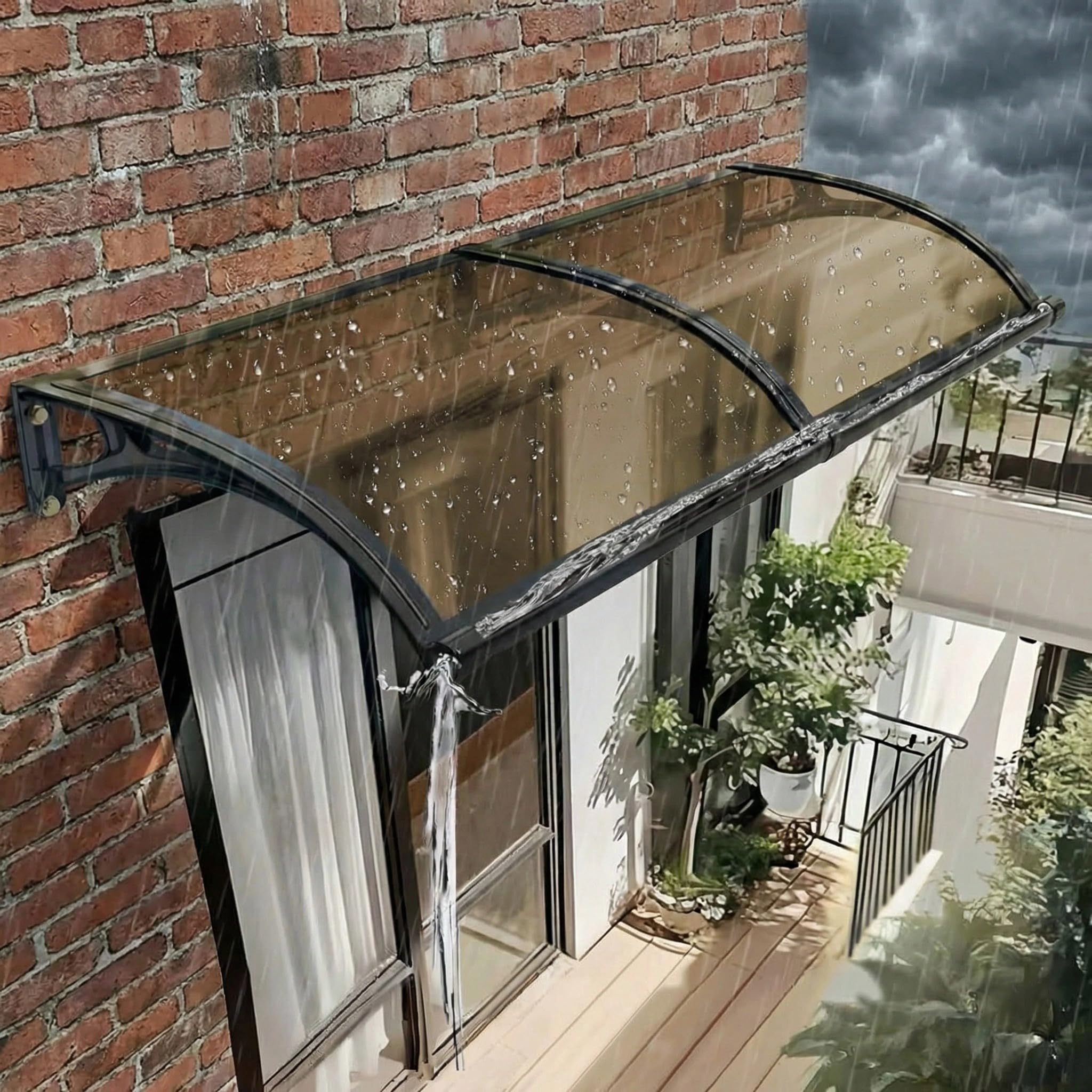 Tapis d'entrée extérieur en aluminium idéal pour valoriser le patio et sécuriser le porche