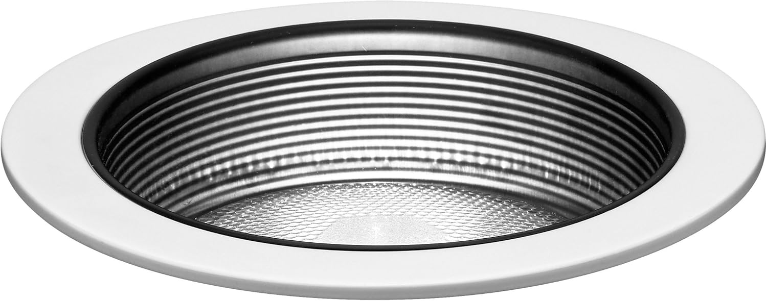 6" Step Baffle Recessed Trim Baffle/Trim Finish White / White