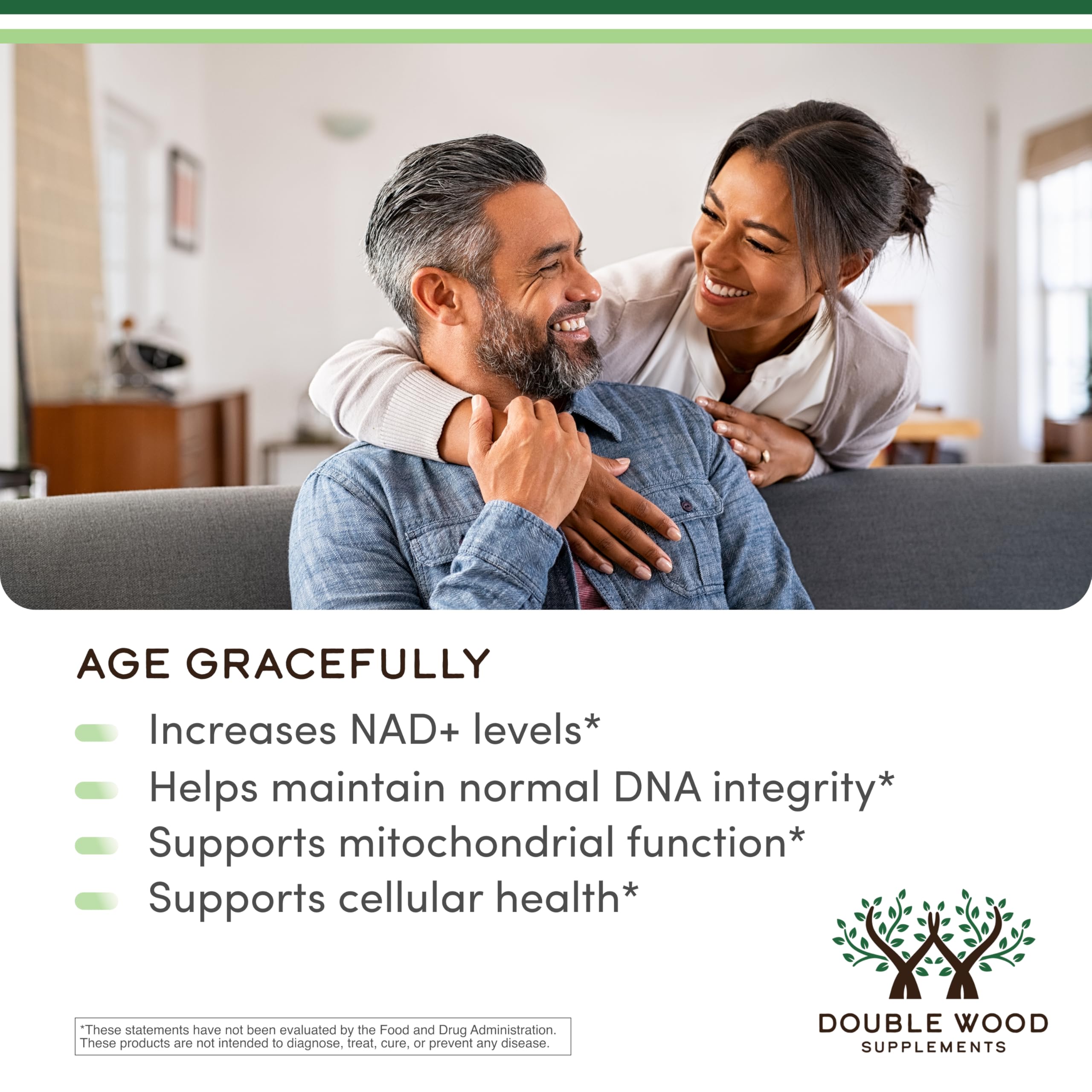 Nicotinamide Riboside - NAD Supplement to Boost Levels of NAD+ by Double Wood — Amazon image 3