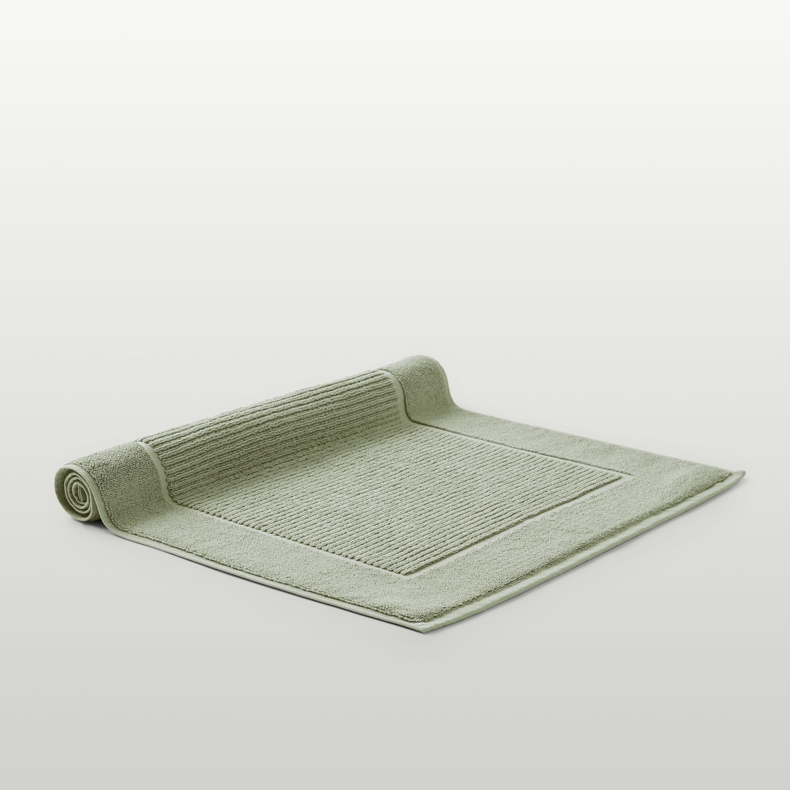 Christy Supreme Bath Mat | 100% Cotton | Super Soft and Plush | Dry Quickly Shower Mat | Heavyweight 1000 GSM | Bay Leaf Green