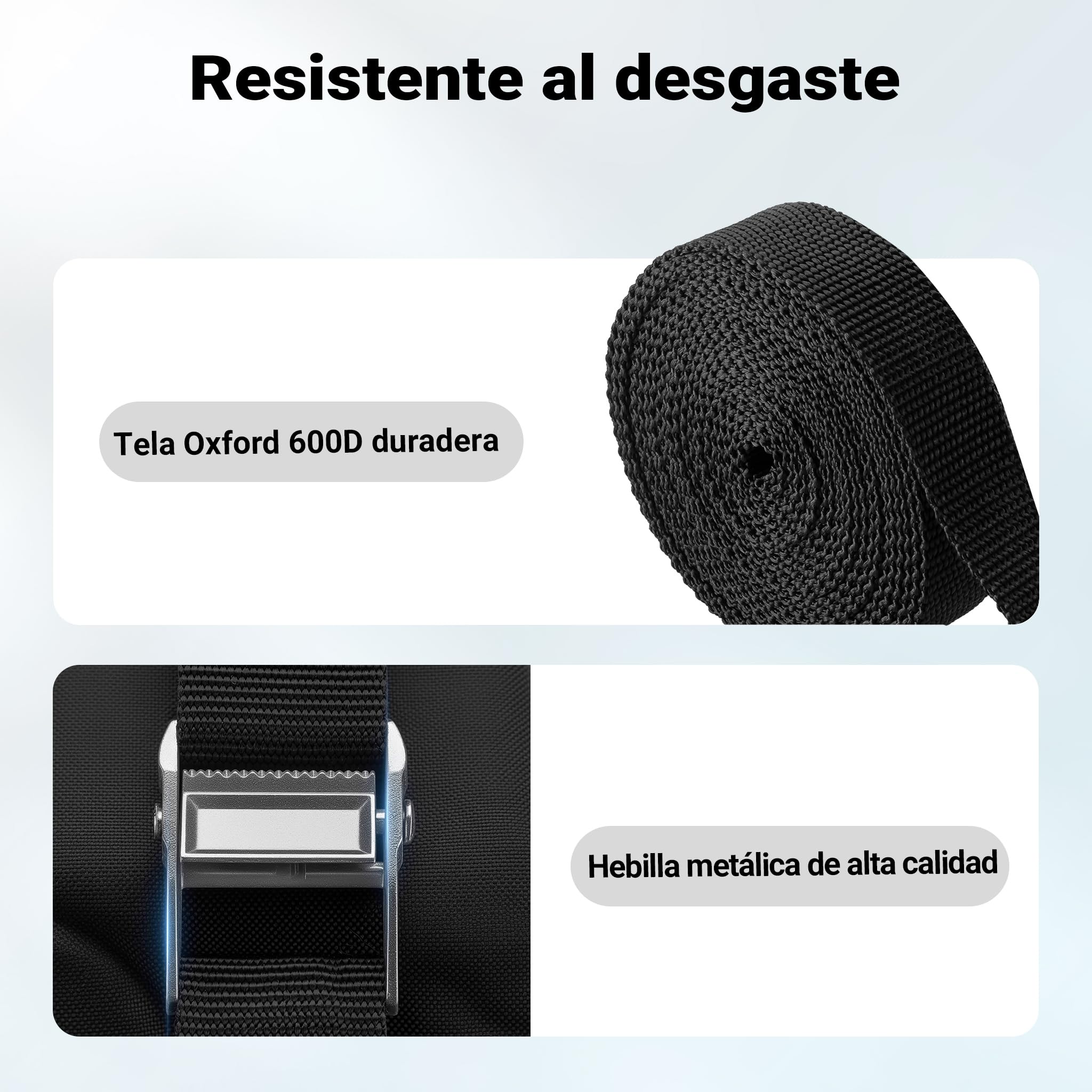 WilTec Set Barras de Techo portaequipajes acojinadas bacas Blandas Porta Kayak para Coche