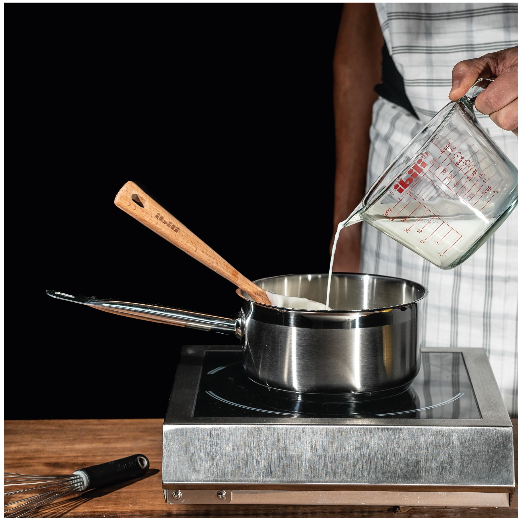 IBILI - Cazo Inox Ebbe 20 Cm, Acero inoxidable 18/10, Apto para induccion — view 7