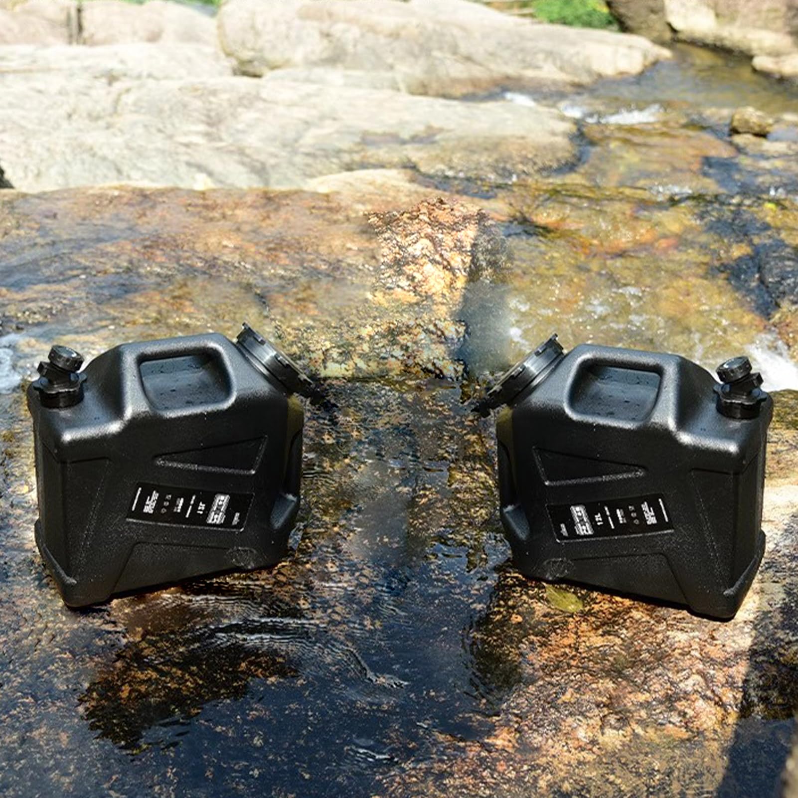 Przenośny Zbiornik na Wodę 12L z Kranym,BPA-free Duży Zbiornik na Wodę do Transportu z Rączką Wylewka Lekki i Trwały Pojemnik na Wodę do Campingów,Pikników i Outdooru
