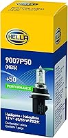 Vista 9 de HELLA 9007TB Twin Blister - Bombilla halógena estándar, 12 V, 65/55 W, paquete de 2