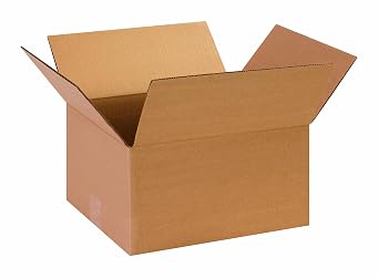 Aviditi 13 x 11 x 7 Corrugated Cardboard Boxes, Medium 13"L x 11"W x 7"H, Pack of 25 | Shipping, Packaging, Moving, Storage Box for Home or Business, Strong Wholesale Bulk Boxes