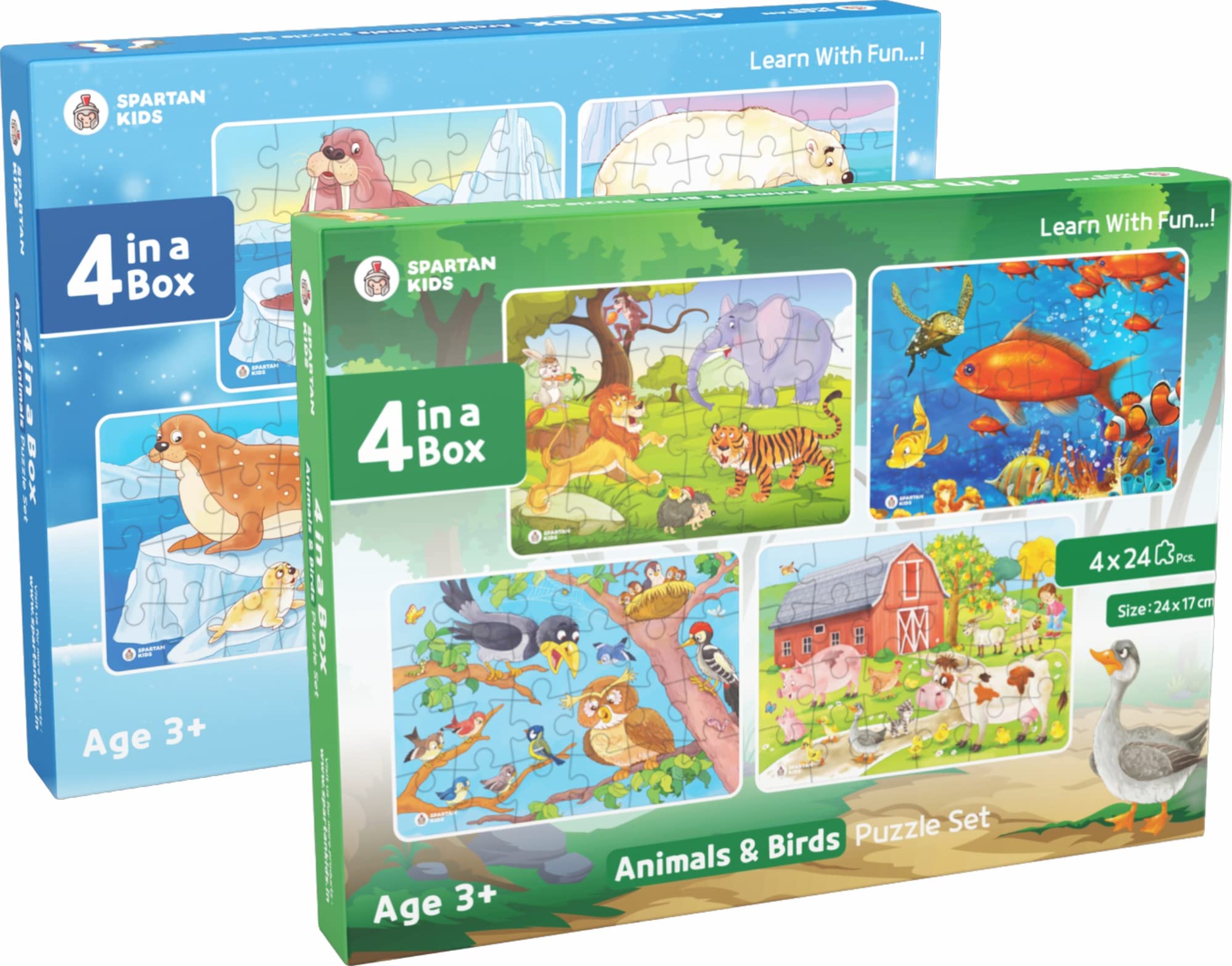See full amazon price history chart for SPARTAN KIDS® Arctic Animals + Animals & Birds Jigsaw Puzzle for Kids of Age 3-5 Years, Set of 8-192 Puzzle Pcs (Multicolour, Size 24x17 cm) SPARTAN KIDS® Arctic Animals + Animals & Birds Jigsaw Puzzle for Kids of Age 3-5 Years, Set of 8-192 Puzzle Pcs (Multicolour, Size 24x17 cm) (B0BR862QLQ) Amazon Price History, Amazon Price Tracker