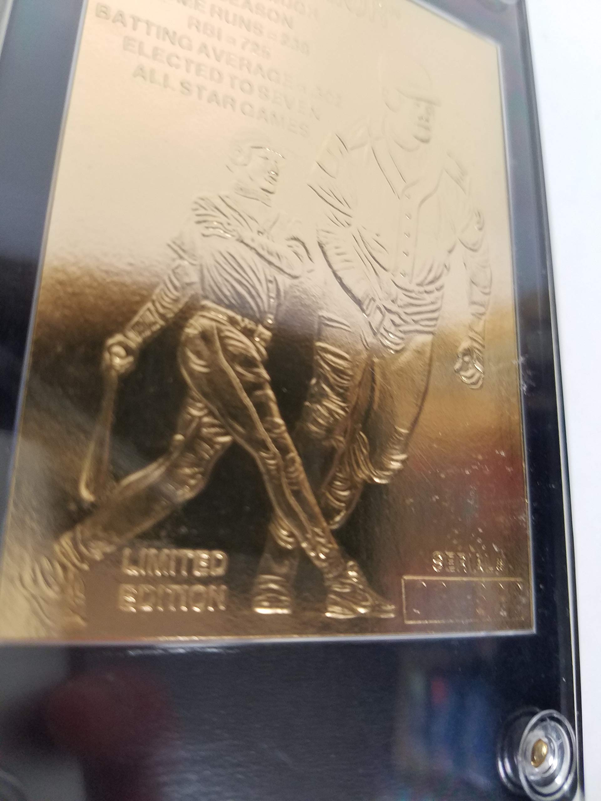 Amazon | 限定版 Heroes of Baseball Ken Griffey Jr. 22K ゴールド 